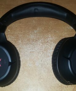 HyperX Cloud Flight - Wireless Gaming Headset, Long Lasting Battery up to 30 Hours, Detachable Noise Cancelling Microphone, Red LED Light, Comfortable Memory Foam, Works with PC, PS4 & PS5 Black, Red 45 81Vs PKq8HL