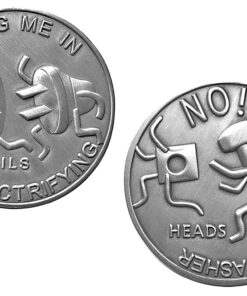 Thompson Emporium Man Humor Plug Me in Heads & Tails Good Luck Novelty Coin - Gift for Men 7 81Vt9AzLUpL