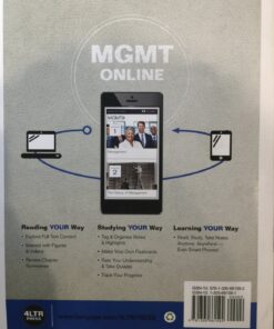 MGMT (with MGMT Online, 1 term (6 months) Printed Access Card) (New, Engaging Titles from 4LTR Press) Paperback 9 81VtK3SSa5L