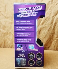 Merge Cube - Augmented & Virtual Reality Science & STEM Toy - Educational Tool - Hands-on Digital Teaching Aids - Science Simulations - Home School, Remote & in Classroom Learning - iOS & Android 1 Pack 40 81VtnkMPmRL