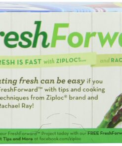 Ziploc Storage Bags with New Grip 'n Seal Technology, For Food, Sandwich, Organization and More, Smart Zipper Plus Seal, Quart, 3 pack, 150 count 19 81VuJg6XEpL