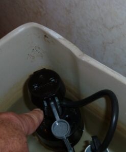 Fluidmaster 400A Anti-Siphon Universal Toilet Tank Fill Valve,Black 1 Pack 24 81Vvig3SOoL