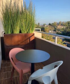 Bare Decor EZ-Floor Interlocking Flooring Tiles in Solid Teak Wood Oiled Finish (Set of 10), Long 9 Slat 10 sq ft 31 81Vw9eGO9uL