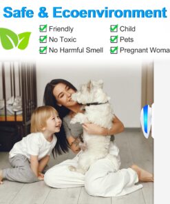 Avantaway Ultrasonic Pest Repeller, Indoor Pest Control for Mosquito, Mouse, Cockroach, Bug, Roach,Upgraded Electronic Plug-in Insect Repellent for House, Garages, Warehouses, Offices, Hotel,6 Pack WHITE 11 81VwHqCf7BL