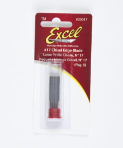 Alternative view of Excel Blades #17 Wood Chisel Blade, 3/8 Inch, American Made Replacement Hobby Blades, 5 Pack