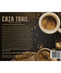 Caza Trail Coffee Pods, Dark Roast, Single Serve (Pack of 100) (Packaging May Vary) 100 Count (Pack of 1) 22 81VxMFNBCkL 1