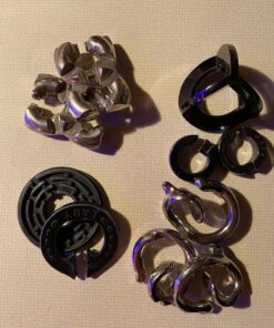 BePuzzled | Equa Hanayama Metal Brainteaser Puzzle Mensa Rated Level 5, for Ages 12 and Up 17 81VxfbUr1PL