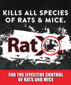EcoClear Products 620101, RatX All-Natural Humane Rat and Mouse Rodenticide Pellets, 1 lb. Bag 16 81VyMKOsaL