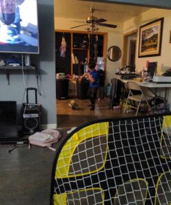 SKLZ Star-Kick Hands-Free Adjustable Solo Soccer Trainer - Fits Ball Sizes 3, 4, and 5 Black 33 81VyRpy9DsL