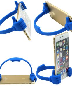 Honsky Universal Flexible Thumb Smartphone Stand Holder - Blue 9 81Vz2TkbrlL