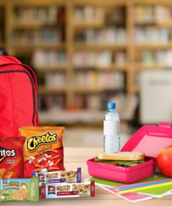 Alternative view of Frito-Lay and Quaker Lunch Box Builder, Variety Box of Chips, Snacks, and Chewy Bars, 50 Count Mix