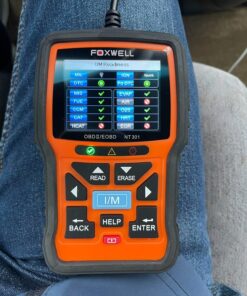 FOXWELL NT301 OBD2 Scanner Live Data Professional Mechanic OBDII Diagnostic Code Reader Tool for Check Engine Light 37 81W 1ATVy5L