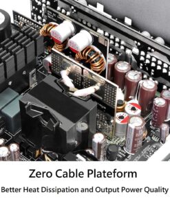 Thermaltake Toughpower GF1 750W 80+ Gold SLI/ CrossFire Ready Ultra Quiet 140mm Hydraulic Bearing Smart Zero Fan Full Modular Power Supply 10 Year Warranty PS-TPD-0750FNFAGU-1 Black 21 81W 4WCnpmL