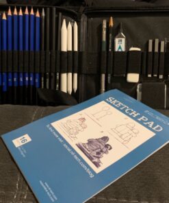 Premium Quality Sketch to Shade Art Supplies 37 Pcs Art Set | Includes Exclusive Drawing Tutorials Ready as Birthday Gifts, Holiday Gifts, Artist Gifts, Celebrations with Art Gifts for a Scetch Lover 37-Piece 40 81W 7ODC0OL