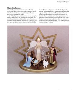 Compound Christmas Ornaments for the Scroll Saw, Revised Edition: Easy-to-Make & Fun-to-Give Projects for the Holidays (Fox Chapel Publishing) 52 Ready-to-Use Patterns for Handmade 3-D Ornaments Paperback 19 81W akw bgL