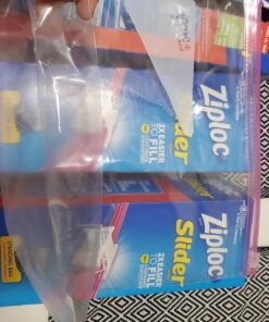 Ziploc Slider Storage Bags with New Power Shield Technology, Gallon, 32 Count, Pack of 3 (96 Total Bags) 32 Count (Pack of 3) 16 81W00fKrOtL