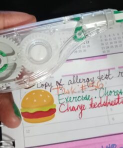 Tombow 68722 MONO Mini Correction Tape Easy to Use Applicator for Instant Corrections,Clear, 10-Pack 22 81W13bS1ekL