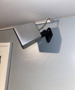 VideoSecu 5 Speaker Wall Ceiling Mount Brackets Black for Home Theater Satellite Speakers 1XZ (Black, 5 Pack) 45 81W1Jxj4O0L