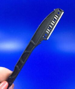Beard Shaping Tool Razor Mustache - Straight Edge Travel Razors For Bags Grooming Kit Blade Trimmer For Men After Black Color Dye Balm Oil Wash Replacement Disposable Stainless Steel Eyebrow Clippers 57 81W3tZR3kL
