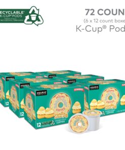 Alternative view of The Original Donut Shop Vanilla Cream Puff Keurig Single-Serve K-Cup Pods, Medium Roast Coffee, 72 Count (6 Packs of 12) 12 Count (Pack of 6)