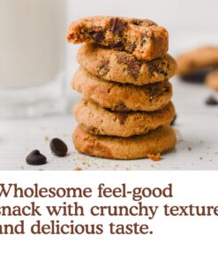 Simple Mills Almond Flour Crunchy Cookies, Chocolate Chip - Gluten Free, Vegan, Healthy Snacks, Made with Organic Coconut Oil, 5.5 oz (Pack of 3) 5.5 Ounce (Pack of 3) 16 81W5WIrPEXL