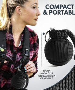Holtzman’s Survival Kit Paracord Grenade The #1 Best 48 Tool Emergency kit Solid Black 16 81W6ohXMlpL