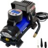 EPAuto 12V DC Portable Air Compressor Pump, Digital Tire Inflator Blue