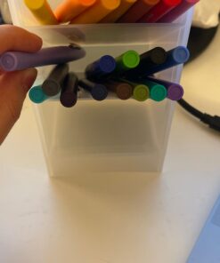 Paper Mate Felt Tip Pens Flair Marker Pens, Medium Point, Assorted, 24 Count 24 Count (Pack of 1) Medium Tip 45 81W7lInP5nL