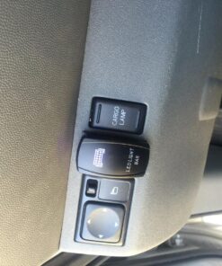 MICTUNING MIC-LSB1 Laser LED Light Bar Rocker Switch ON-Off LED Light 20A 12V, 5pin, Blue 38 81W7u6KjOiL