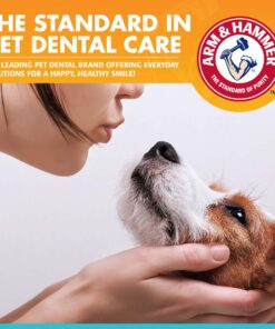 Arm & Hammer for Pets Fresh Breath Kit for Dogs | Contains Toothpaste, Toothbrush & Fingerbrush | Reduces Plaque & Tartar Buildup | Safe for Puppies, 3-Piece Kit, Chicken Flavor Dogs - Chicken Flavor 2.5 Oz (Pack of 1) 24 81W9AWLzML