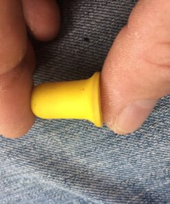 Plugfones Guardian in-Ear Earplug Earbud Hybrid - Noise Reduction in-Ear Headphones(Blue & Yellow) Blue 39 81W9XTw6VeL 3