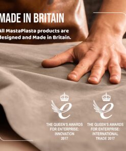 MastaPlasta Self-Adhesive Premium Leather Repair Patch - Tan 8" x 4" (20 x 10 cm). Instant Upholstery-Quality Patches for Sofas, Car Interiors, Bags, Vinyl & More 8in x 4in D Tan Leather 23 81W9ion0uDL 3