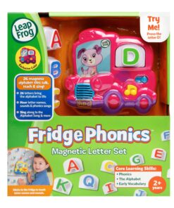 LeapFrog Fridge Phonics Magnetic Letter Set, Pink Small 24 81WBs GhovL