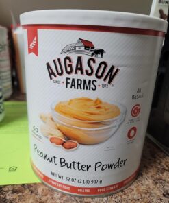 Augason Farms Peanut Butter Powder 2 lbs No. 10 Can 41 81WCe7UokAL