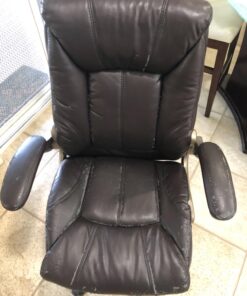 Furniture Leather Max MEGA Kit/Leather Restorer / 8 Oz Refinish 2 Oz Conditioner / 4 Oz Top Coat/Black and White 1 Oz Color Changer/Sponge (Leather Repair Kit) (Dark Brown) 58 81WCgUeu4NL