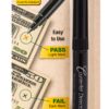 Dri Mark Counterfeit Bill Detector Marker Pen, Made in The USA, 3 Times More Ink, Pocket Size, Fake Money Checker - Money Loss Prevention Tester & Fraud Protection for U.S. Currency (Pack of 1) 15 81WCoafPwxL