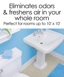 Alternative view of Hamilton Beach TrueAir Room Air Freshener Odor Eliminator with 3 Carbon Filters + Green Mountain Scent Cartridge for Common Household-Tobacco, Pet, Bathroom & Trash, White (04532GM) Whole Room Odor Eliminator