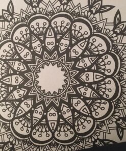 Mandala Coloring Book: 100+ Unique Mandala Designs and Stress Relieving Patterns for Adult Relaxation, Meditation, and Happiness (Magnificent Mandalas) Paperback, Large Print 85 81WE8vBnePL