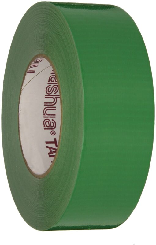 Nashua - 1087213 2280 Polyethylene Coated Cloth Multi-Purpose Duct Tape, 55m Length x 72mm Width, Green 72mm x 55m