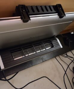 OImaster Laptop Cooler with Adjustable Stand, Laptop Cooling Pad 3-Speed Adjustable Small Desk Fan, USB Multi Function Laptop Cross-Flow Turbine Cooling Fan for Laptop Pad Tablet Phone (1691) 38 81WEeYYdI0L