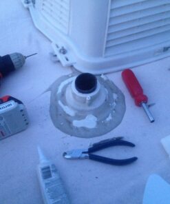 Camco 40595 Cyclone Sewer Vent Cover, White 23 81WEwdb7UAL