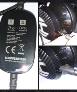 HAYMAKER The, Noise Cancelling Bluetooth Wireless Headphones, Premium HD Sound & Long Battery Life, Competitive Gaming Headset for Xbox X/S, Xbox, PS5, PS4, PC, Switch, Mobile | Black 90 81WFBz27iL