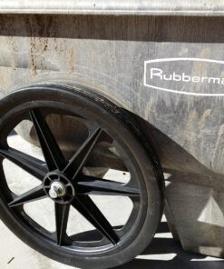 Marathon 92001 20x2.0 Flat Free Cart Tire on Plastic Rim, 3/4" Bearing, 1 Pack 46 81WFCQZ0idL