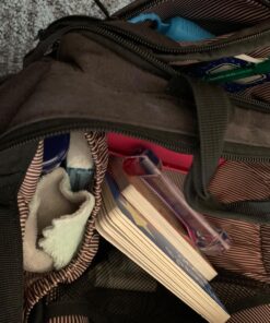 Hap Tim Diaper Bag Backpack,Large Capacity Travel Back Pack Maternity Baby Nappy Changing Bags, Double Compartments with Stroller Straps,Waterproof,Black (US7340-DG) Dark Grey 57 81WFm2xs5FL