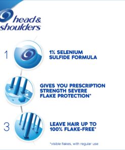 Head and Shoulders Clinical Strength Dandruff and Seborrheic Dermatitis Shamp 13.5 Fl Oz(Pack of 2) 16 81WG4FkYxL
