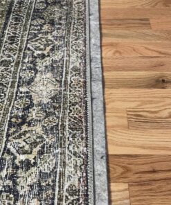 RUGPADUSA - Dual Surface - 9'x12' - 1/4" Thick - Felt + Rubber - Non-Slip Backing Rug Pad - Safe for All Floors 9' x 12' 30 81WI65KOEAL