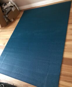 Gorilla Mats Premium Large Yoga Mat – 7' x 5' x 8mm Extra Thick & Ultra Comfortable, Non-Toxic, Non-Slip Barefoot Exercise Mat – Works Great on Any Floor for Stretching, Cardio or Home Workouts 7' x 5' x 8mm (84" Long x 60" Wide) 36 81WJKTsUnVL 1