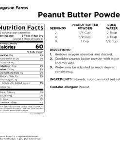 Augason Farms Peanut Butter Powder 2 lbs No. 10 Can 30 81WJeo5Na3L