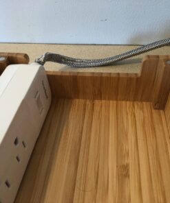 MobileVision Bamboo Charging Station & Multi Device Organizer Slim Version for Smartphones, Tablets, and Laptops Slim Stand Only 43 81WJxO 81YL