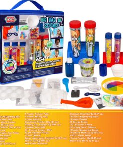 Be Amazing! Toys Big Bag of Science Works - Kids Science Experiment Kit with 65+ Amazing Experiments - Set Up Your First STEM Laboratory - Educational Chemistry Set For Boys & Girls Age 8 + Lab in a Bag Big Bag of Science 15 81WKJAymL5L